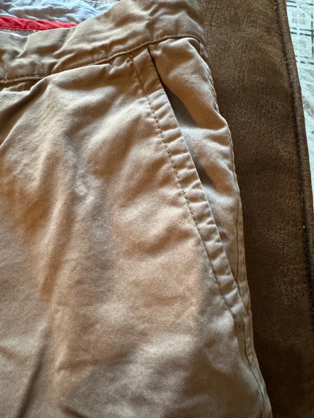 Tommy Hilfiger Men's Khaki Chinos in Light Brown Sz 34-Like New!